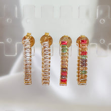 Load image into Gallery viewer, 2 Styles Zirconia Earrings
