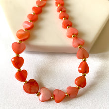 Load image into Gallery viewer, Choker Pink Love Shell Necklace
