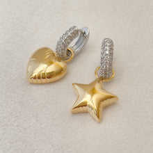 Cargar imagen en el visor de la galería, Gold &amp; Silver Earrings

