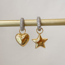 Charger l&#39;image dans la galerie, Gold &amp; Silver Earrings
