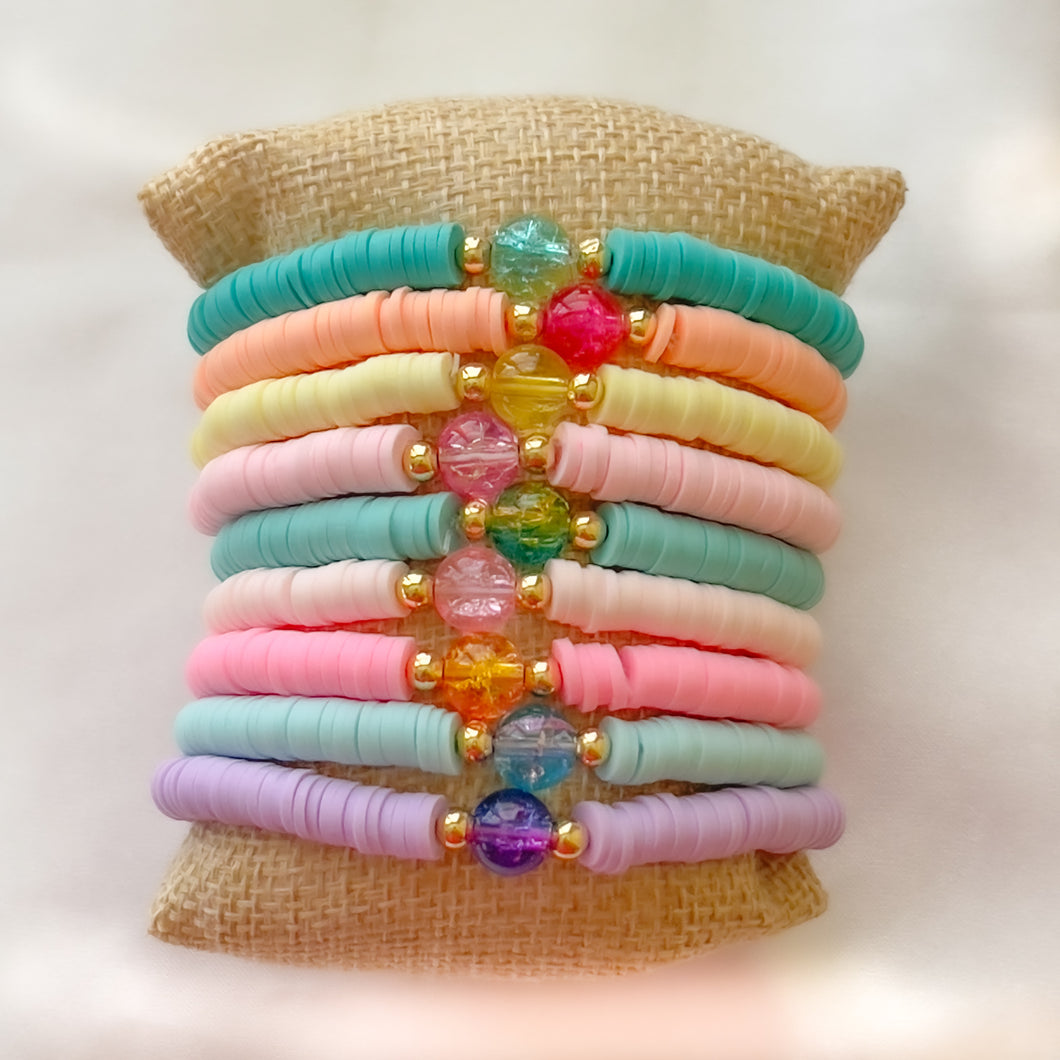 Colorful Vinil Bracelets