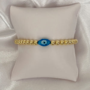 4 Styles of Glass Beads Bracelets