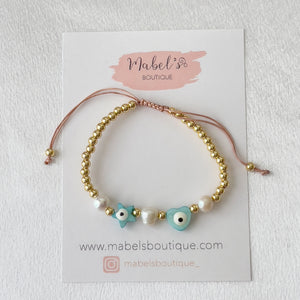 Pastel Nacar Beads Bracelet