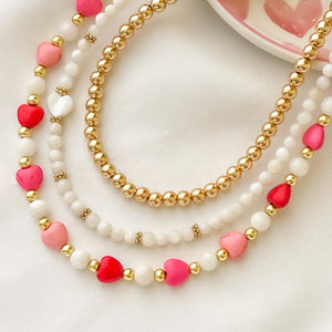 2 style Shell beads Loving Necklace