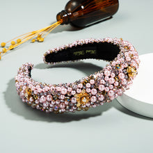 Load image into Gallery viewer, Luxury Handmade Beaded Headband-Woman
