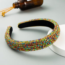 Carregar imagem no visualizador da galeria, Luxury Sponge Headband with Inlaid Diamonds-Women
