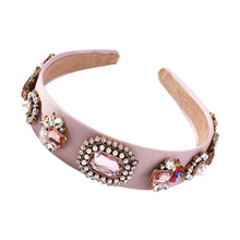 Charger l&#39;image dans la galerie, Headband Colors-Pearl &amp; Inlaid Glass Drill-Women
