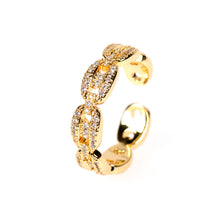 Cargar imagen en el visor de la galería, Anillo de frijol de circón
