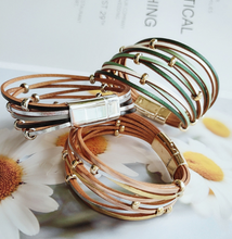 Load image into Gallery viewer, Multi-layer Leather Bracelet Rope Retro Ethnic Style
