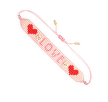 Load image into Gallery viewer, Pink Loving Set of Bracelet
