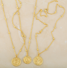 Load image into Gallery viewer, Small Santorine Coins Necklace
