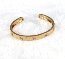 Load image into Gallery viewer, Gold Star Bangle
