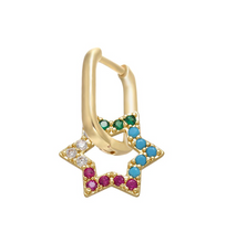 Charger l&#39;image dans la galerie, Colorful Star &amp; Heart Earrings
