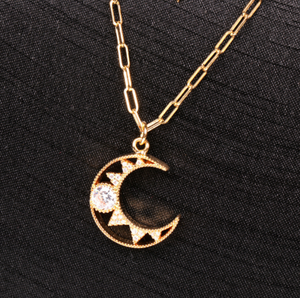 Stainless Steel Solar Necklace