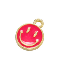 Load image into Gallery viewer, Mini Smiley Faces Charm
