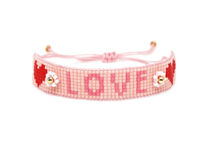 Pink Loving Set of Bracelet