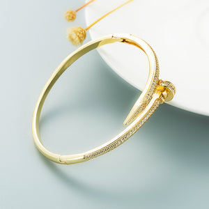 Two Styles of Double Bolt Bangle