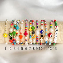 Carica l&#39;immagine nel visualizzatore di Gallery, Colored Elastic Bracelets
